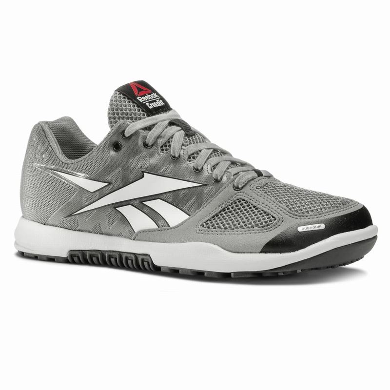 Reebok Crossfit Nano 2.0 Botasky Damske - Siva/Biele/Čierne VJ9079XG